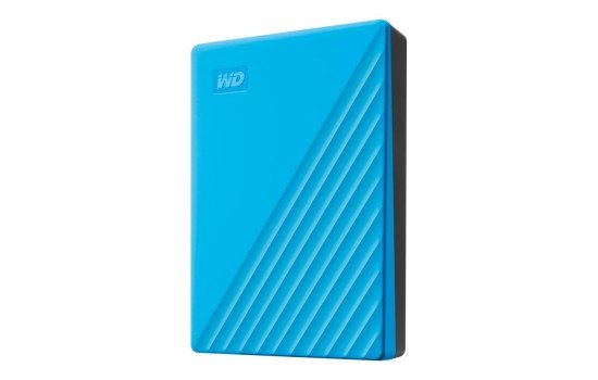 WD My Passport WDBPKJ0040BBL - Festplatte - verschlüsselt - 4 TB - extern (tragbar) - (0718037870212)