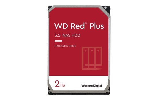 WD Red Plus WD20EFZX - Festplatte - 2 TB - intern - 3.5` (8.9 cm) - (0718037884370)