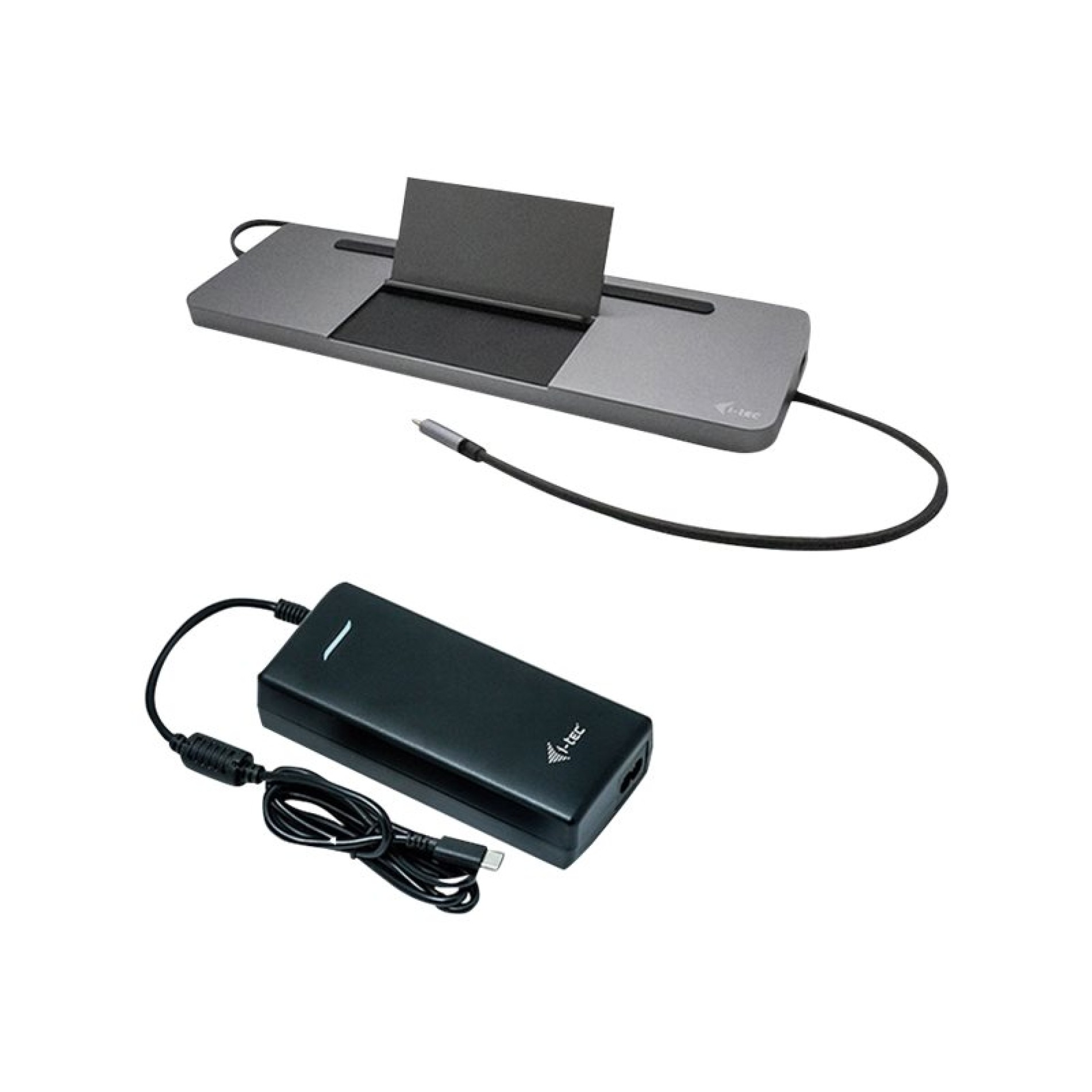 i-tec USB-C Metal Ergonomic 4K 3x Display Docking Station with Power Delivery 85 W - (8595611703812)