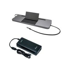 i-tec USB-C Metal Ergonomic 4K 3x Display Docking Station with Power Delivery 85 W - (8595611703812)