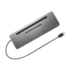 i-tec USB-C Metal Ergonomic 4K 3x Display Docking Station with Power Delivery 85 W - (8595611703812)