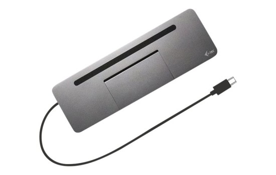 i-tec USB-C Metal Ergonomic 4K 3x Display Docking Station with Power Delivery 85 W - (8595611703812)