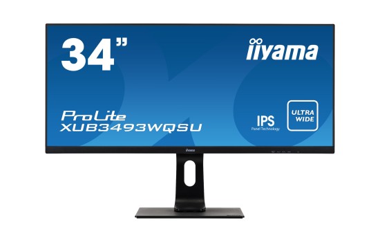 Iiyama ProLite XUB3493WQSU-B1 - LED-Monitor - 86.7 cm (34`) - (4948570117147)