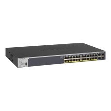 Netgear Smart GS728TP - V2 - Switch - L3 - Smart - 24 x 10/100/1000 (PoE+) - (0606449131628)