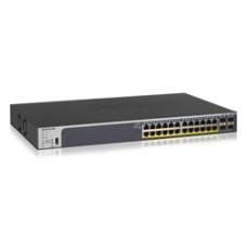 Netgear Smart GS728TP - V2 - Switch - L3 - Smart - 24 x 10/100/1000 (PoE+) - (0606449131628)