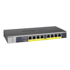 Netgear GS108LP - Switch - 8 x 10/100/1000 (PoE+) - (0606449134971)
