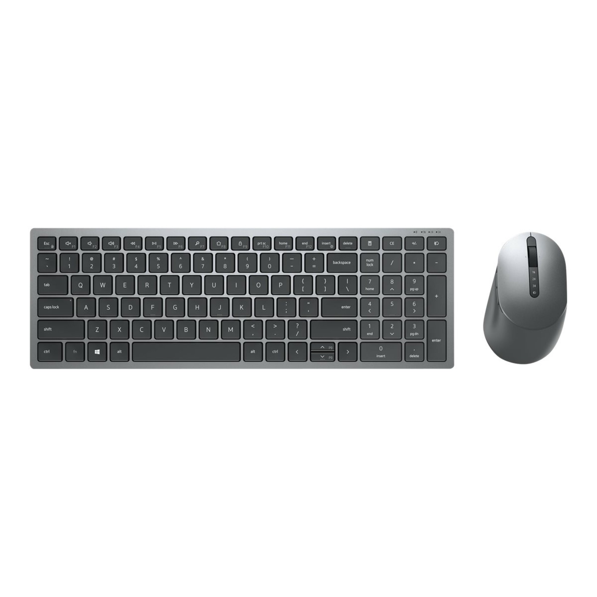 Dell Wireless Keyboard and Mouse KM7120W - Tastatur-und-Maus-Set - (5397184289402)