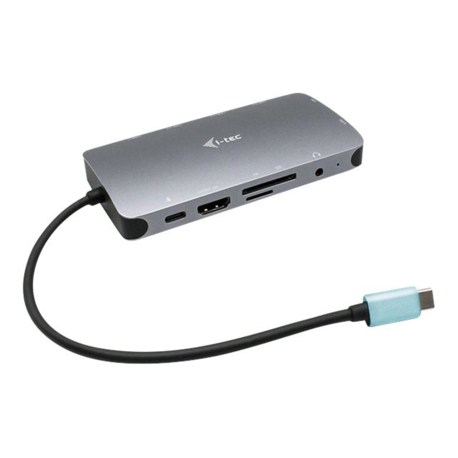 i-tec USB-C Metal Nano Dock HDMI/VGA with LAN + Power Delivery 100 W - (8595611703331)