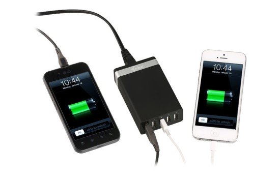 i-tec USB Smart Charger - Netzteil - 52 Watt - 6.8 A - QC 3.0 - 6 Ausgabeanschlussstellen (USB, 5 x 4-poliger USB Typ A) - (8595611703768)