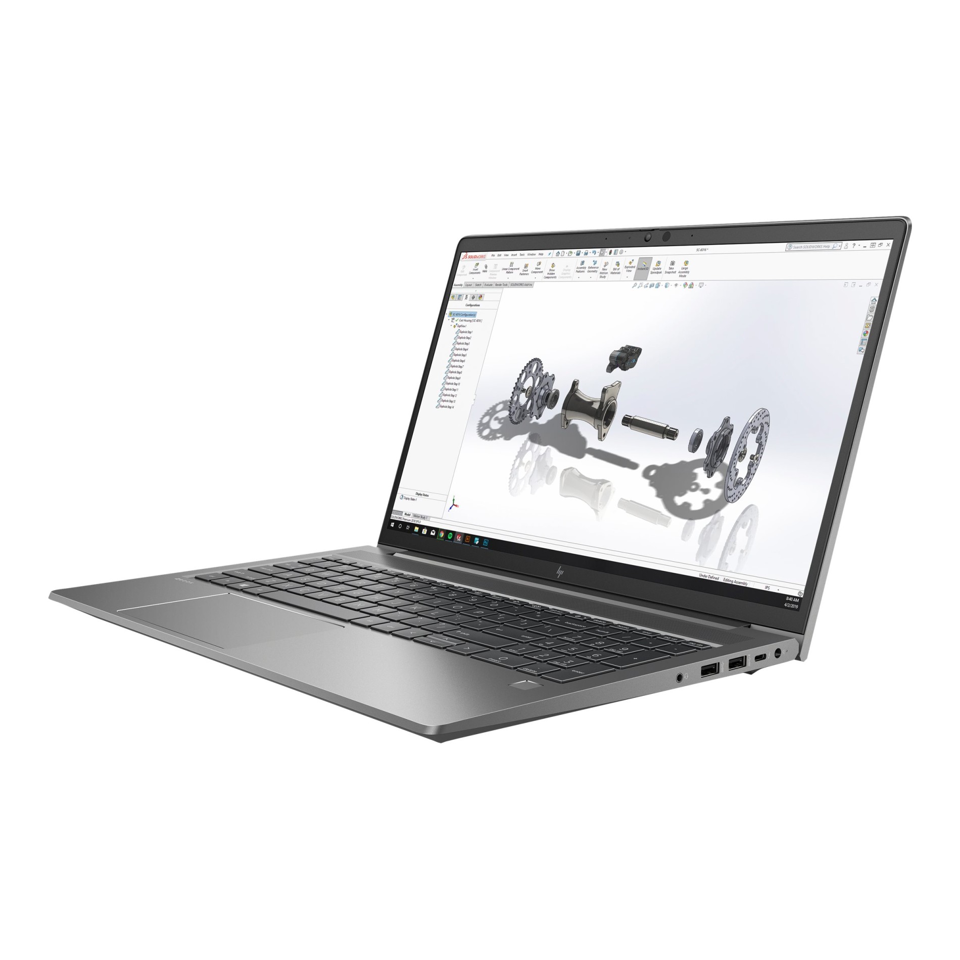 HP ZBook Power G8 Mobile Workstation - Intel Core i7 11800H / 2.3 GHz - Win 10 Pro 64-Bit - T600  - 8 GB RAM - 256 GB SSD NVMe, TLC - 39.6 cm (15.6`) - (0196068718695)