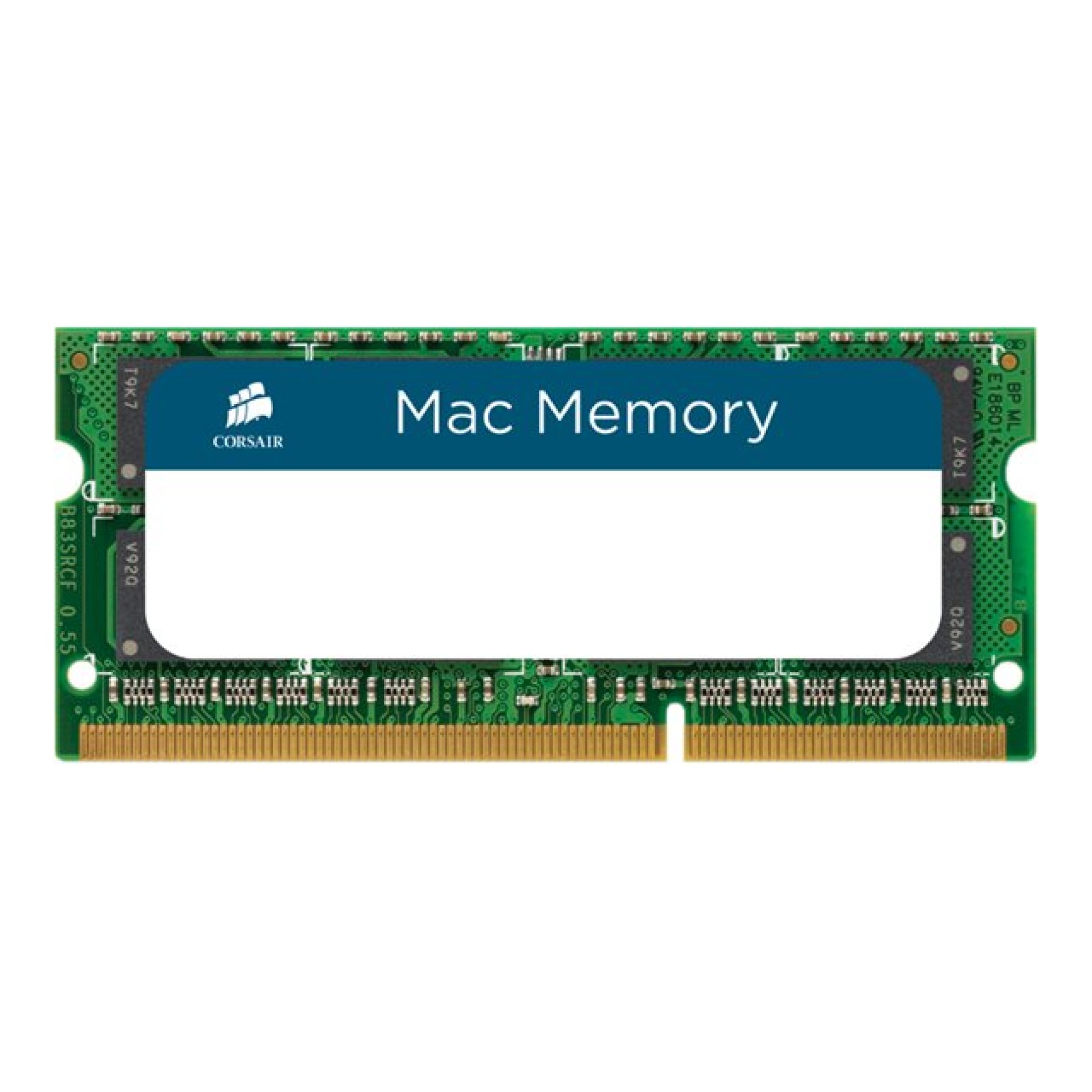 Corsair Mac Memory - DDR3L - Kit - 16 GB: 2 x 8 GB - SO DIMM 204-PIN - 1600 MHz / PC3-12800 - CL11 - 1.35 V - ungepuffert - non-ECC - für Apple iMac (27 Zoll) - (0843591029681)