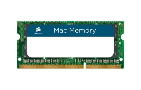Corsair Mac Memory - DDR3L - Kit - 16 GB: 2 x 8 GB - SO DIMM 204-PIN - 1600 MHz / PC3-12800 - CL11 - 1.35 V - ungepuffert - non-ECC - für Apple iMac (27 Zoll) - (0843591029681)