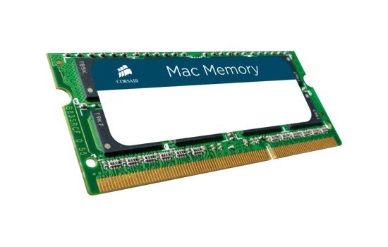 Corsair Mac Memory - DDR3 - Modul - 8 GB - SO DIMM 204-PIN - 1600 MHz / PC3-12800 - CL11 - 1.35 V - ungepuffert - non-ECC - für Apple iMac (27 Zoll) - (0843591032940)