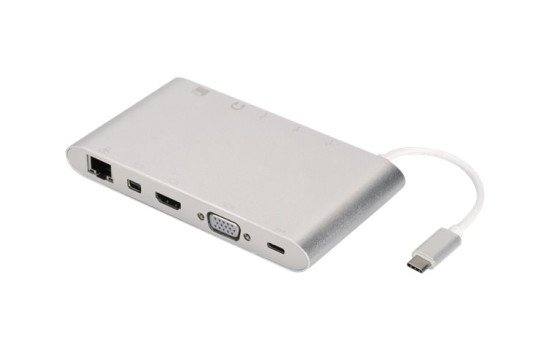 DIGITUS Universal Docking Station, USB Type-C - (4016032424970)