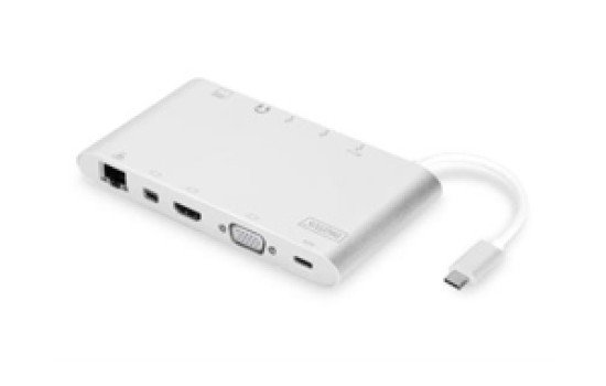 DIGITUS Universal Docking Station, USB Type-C - (4016032424970)