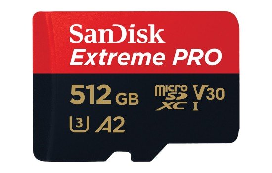 SanDisk Extreme Pro - Flash-Speicherkarte (microSDXC-an-SD-Adapter inbegriffen) - (0619659188566)