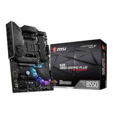 MSI MPG B550 GAMING PLUS - Motherboard - ATX - Socket AM4 - AMD B550 Chipsatz - USB-C Gen2, USB-C Gen1, USB 3.2 Gen 1, USB 3.2 Gen 2 - Gigabit LAN - Onboard-Grafik (CPU erforderlich) - (4719072731885)