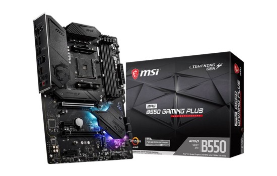 MSI MPG B550 GAMING PLUS - Motherboard - ATX - Socket AM4 - AMD B550 Chipsatz - USB-C Gen2, USB-C Gen1, USB 3.2 Gen 1, USB 3.2 Gen 2 - Gigabit LAN - Onboard-Grafik (CPU erforderlich) - (4719072731885)