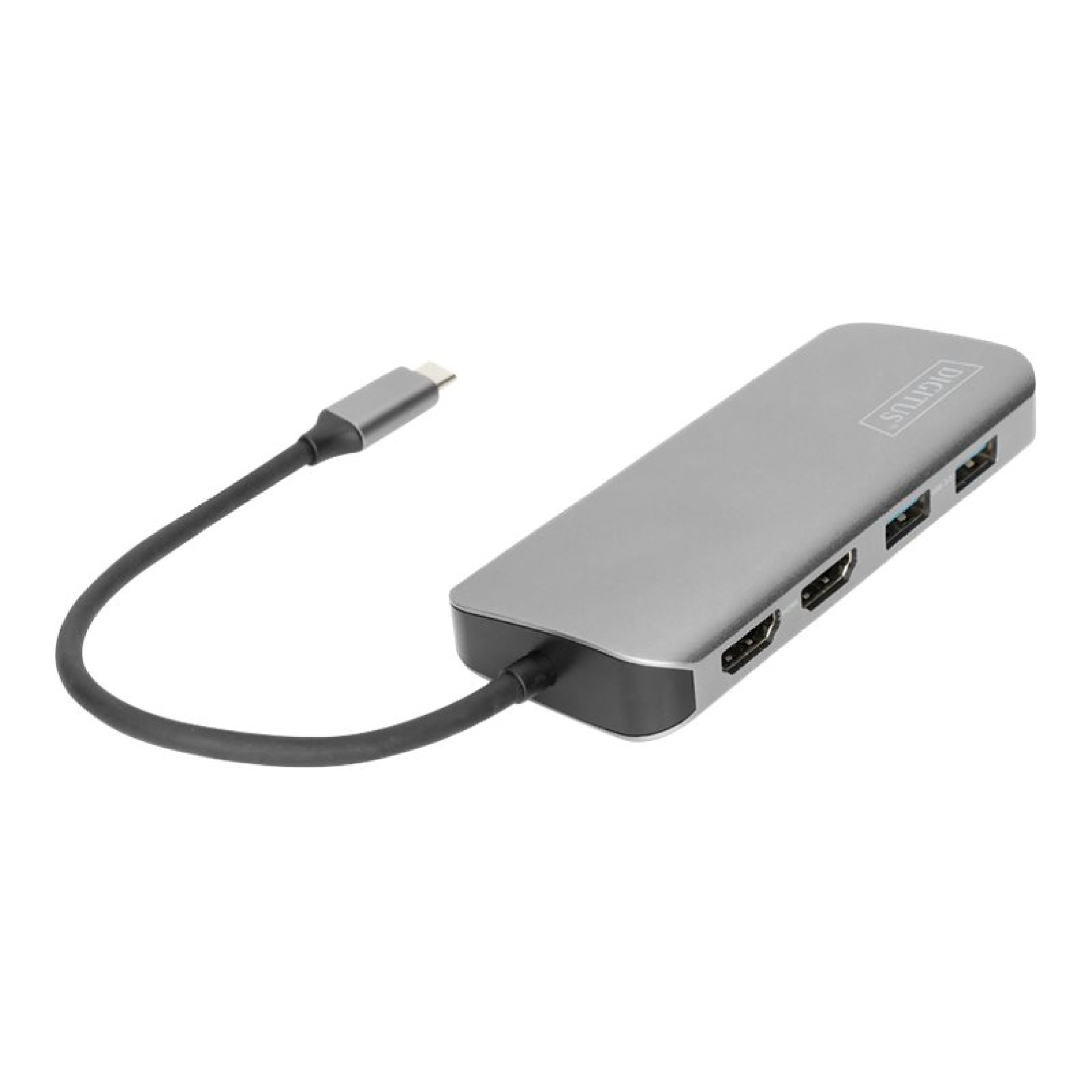 DIGITUS USB-C Universal Docking Station, 8-Port - (4016032464518)