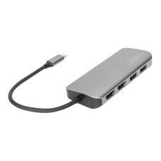 DIGITUS USB-C Universal Docking Station, 8-Port - (4016032464518)
