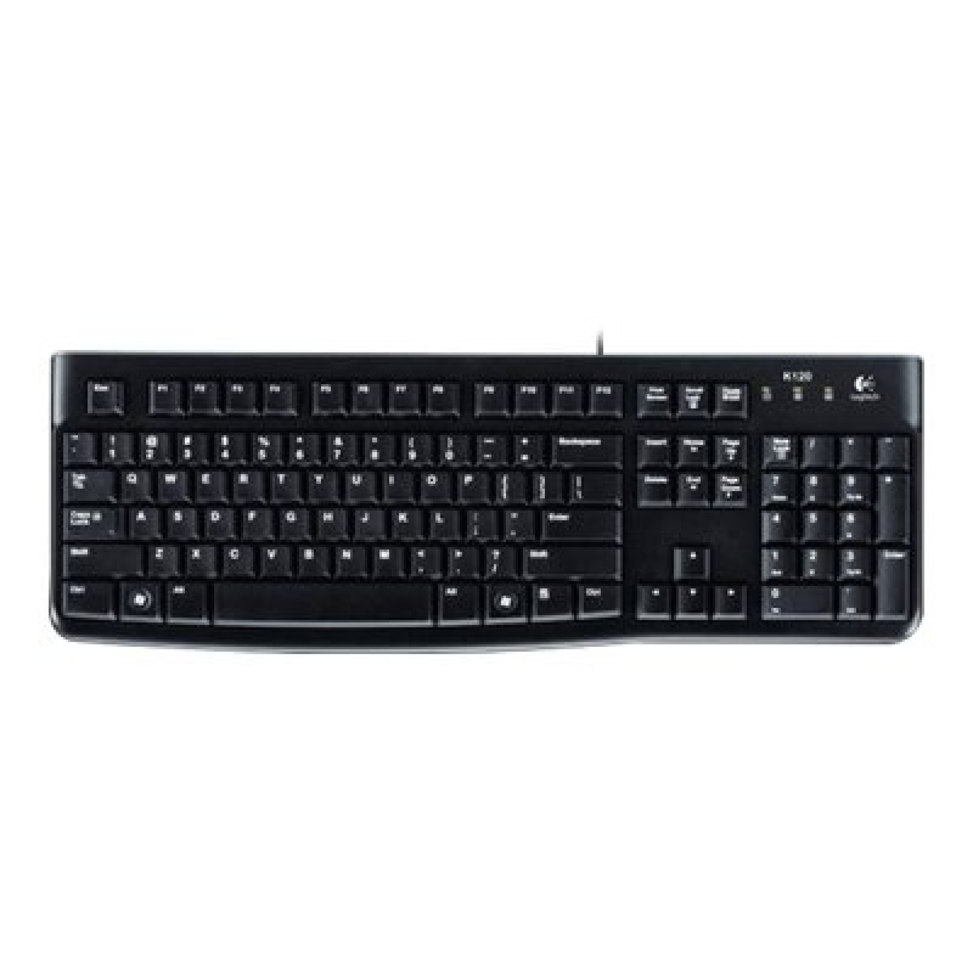 Logitech K120 - Tastatur - USB - Deutsch - OEM - (5099206021358)