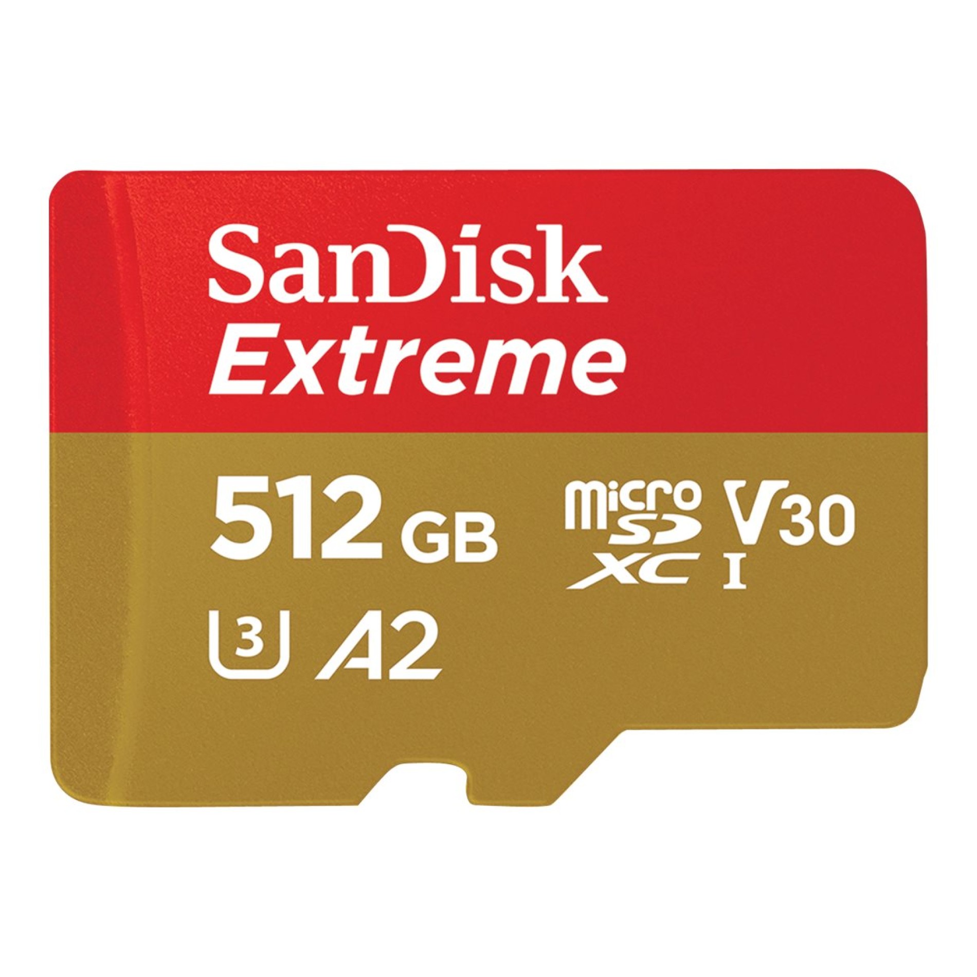 SanDisk Extreme - Flash-Speicherkarte (microSDXC-an-SD-Adapter inbegriffen) - (0619659189648)