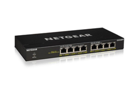 Netgear GS308PP - Switch - unmanaged - 8 x 10/100/1000 (PoE+) - (0606449146851)