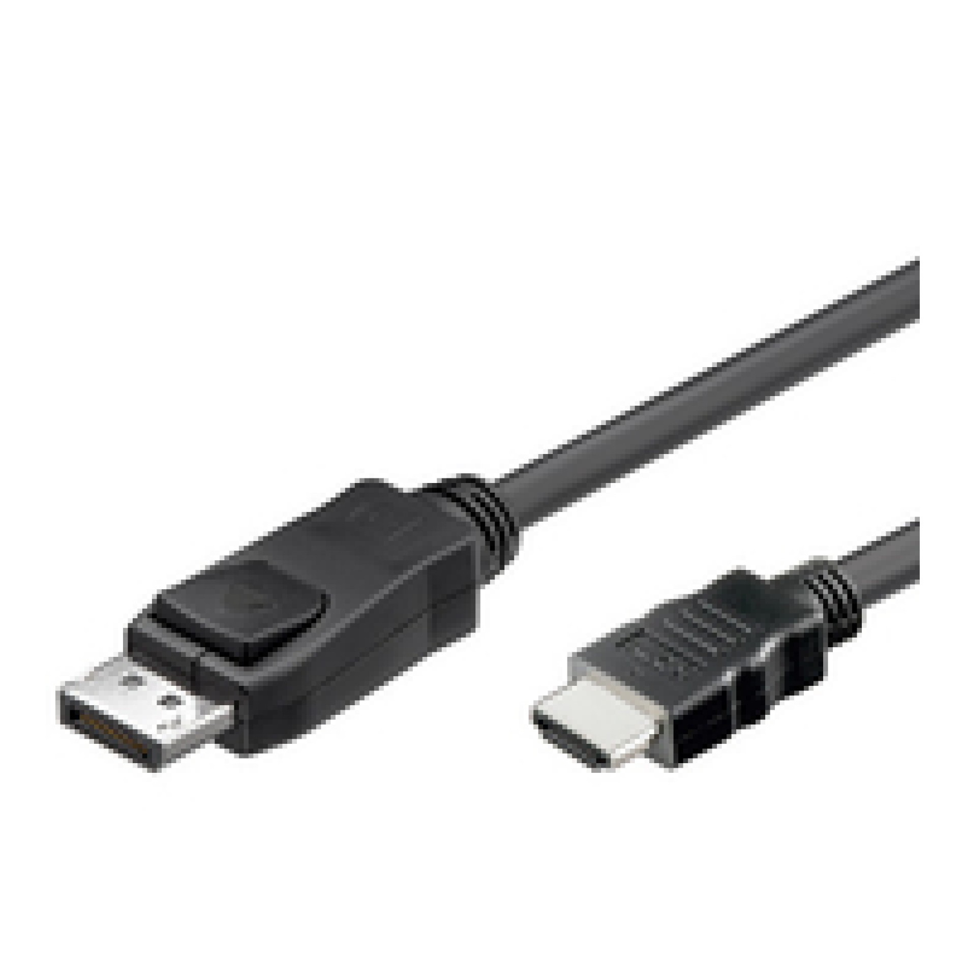 Good Connections Anschlusskabel DisplayPort 1.2 an HDMI - 24K vergoldete Kontakte - OFC - schwarz - 3m - (4014619246847)