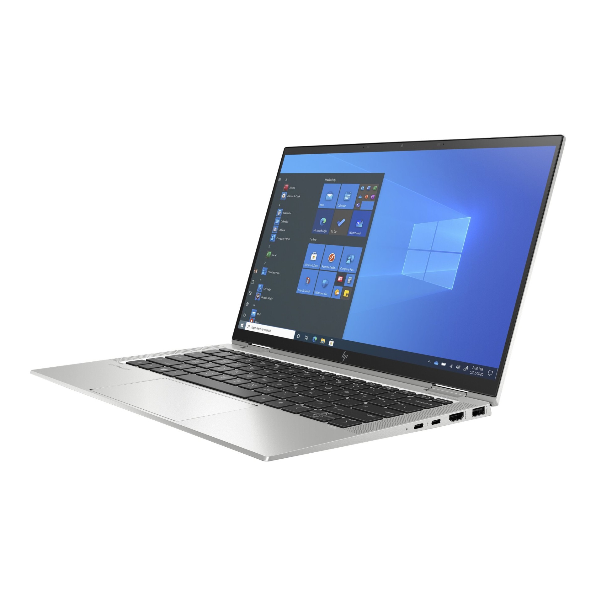 HP EliteBook x360 1030 G8 Notebook - Flip-Design - Intel Core i7 1165G7 / 2.8 GHz - Win 10 Pro 64-Bit - Iris Xe Graphics - 16 GB RAM - 1 TB SSD NVMe, TLC - 33.8 cm (13.3`) - (0195908660156)