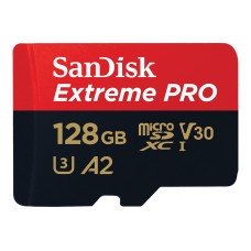 SanDisk Extreme Pro - Flash-Speicherkarte (microSDXC-an-SD-Adapter inbegriffen) - (0619659188528)