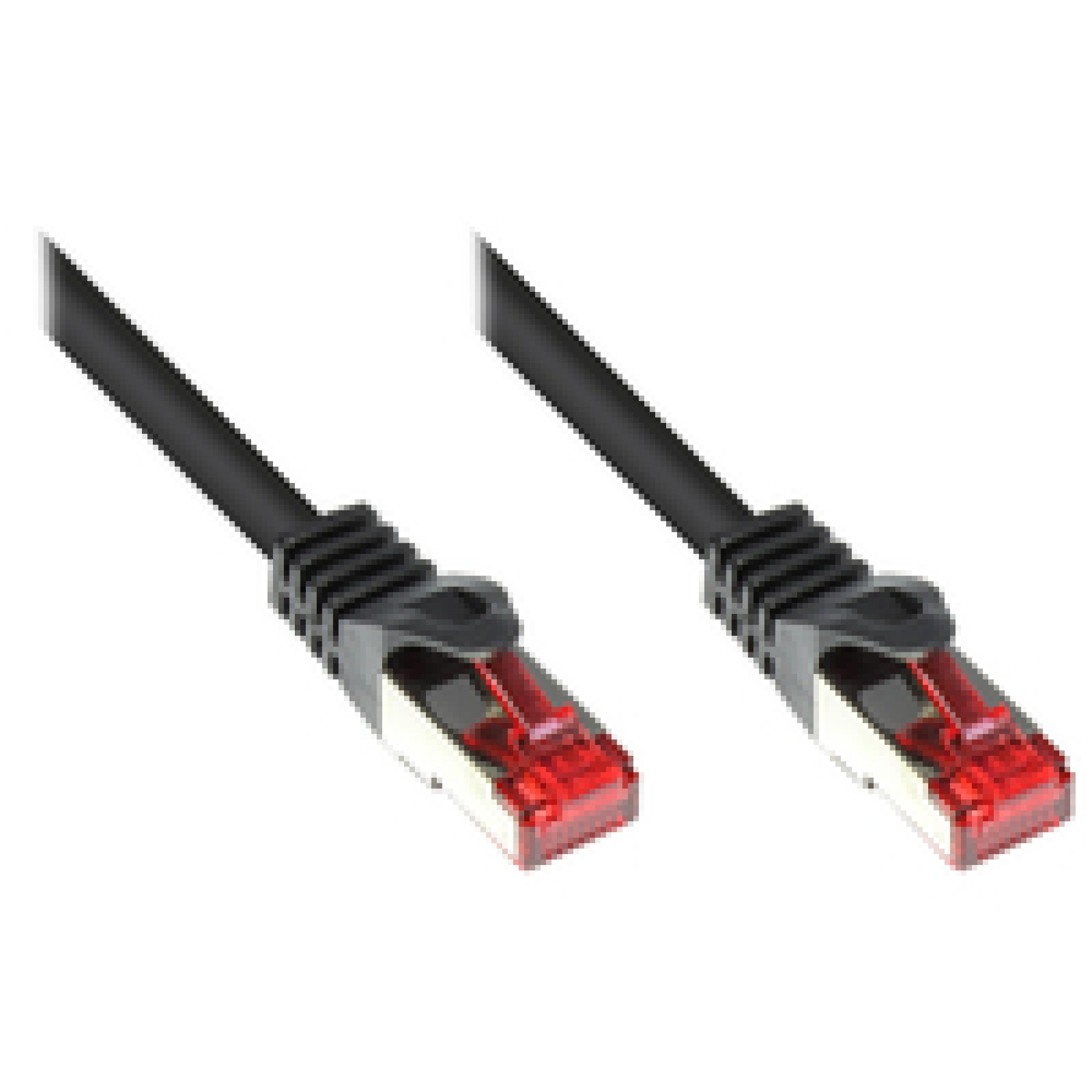 Good Connections RNS Patchkabel mit Rastnasenschutz - Cat. 6 - S/FTP - PiMF - PVC - 250MHz - schwarz - 7,5m - (4014619213740)
