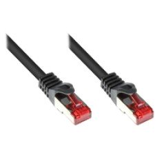 Good Connections RNS Patchkabel mit Rastnasenschutz - Cat. 6 - S/FTP - PiMF - PVC - 250MHz - schwarz - 7,5m - (4014619213740)