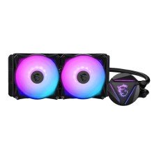MSI MAG CORELIQUID 240R V2 - Prozessor-Flüssigkeitskühlsystem - Kühlergröße: 240 mm - (für: LGA1156, AM2, AM2+, LGA1366, AM3, LGA1155, AM3+, LGA2011, FM1, FM2, LGA1150, FM2+, LGA2011-3, LGA1151, AM4, LGA2066, LGA1200, LGA1700) - (4719072864071)