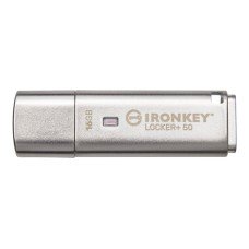 Kingston IronKey Locker+ 50 - USB-Flash-Laufwerk - (0740617329308)
