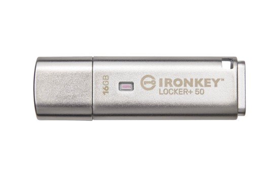 Kingston IronKey Locker+ 50 - USB-Flash-Laufwerk - (0740617329308)