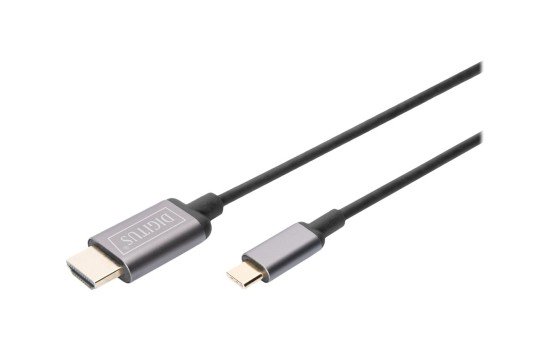 DIGITUS USB-C - HDMI® Video-Adapterkabel, UHD 4K / 30 Hz - (4016032465072)