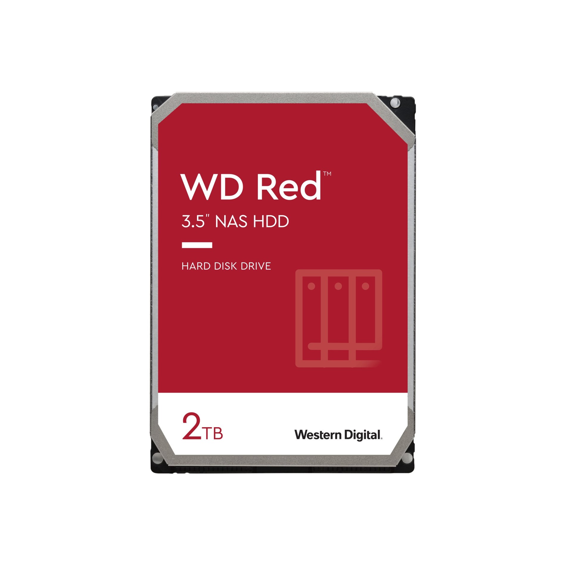 WD Red WD20EFAX - Festplatte - 2 TB - intern - 3.5` (8.9 cm) - (0718037858135)