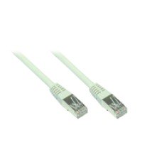 Good Connections RNS Patchkabel mit Rastnasenschutz - Cat. 5e - SF/UTP - PVC - 100MHz - grau - 0,25m - (4014619019045)