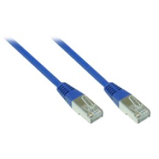 Good Connections RNS Patchkabel mit Rastnasenschutz - Cat. 5e - SF/UTP - PVC - 100MHz - blau - 0,25m - (4014619176250)