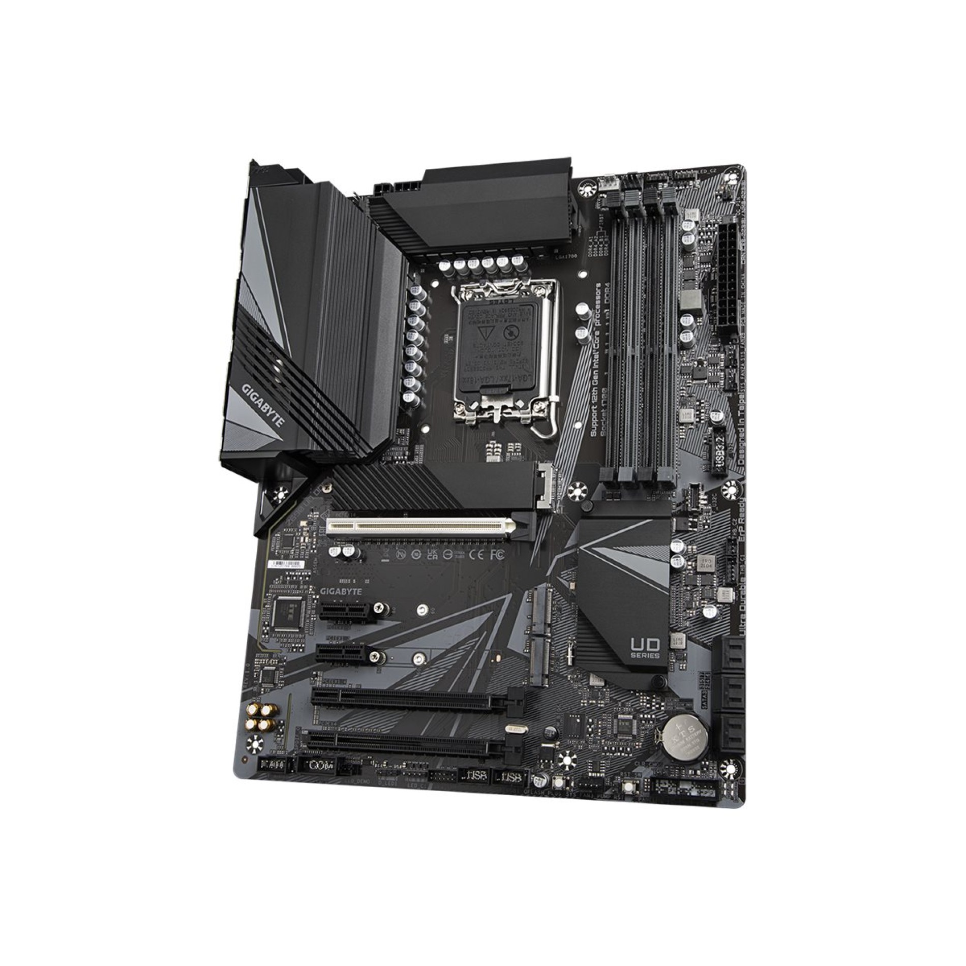 Gigabyte Z690 UD DDR4 - 1.0 - Motherboard - ATX - LGA1700-Sockel - Z690 Chipsatz - USB-C Gen1, USB 3.2 Gen 1, USB 3.2 Gen 2, USB-C Gen 2x2 - 2.5 Gigabit LAN - Onboard-Grafik (CPU erforderlich) - (4719331827854)
