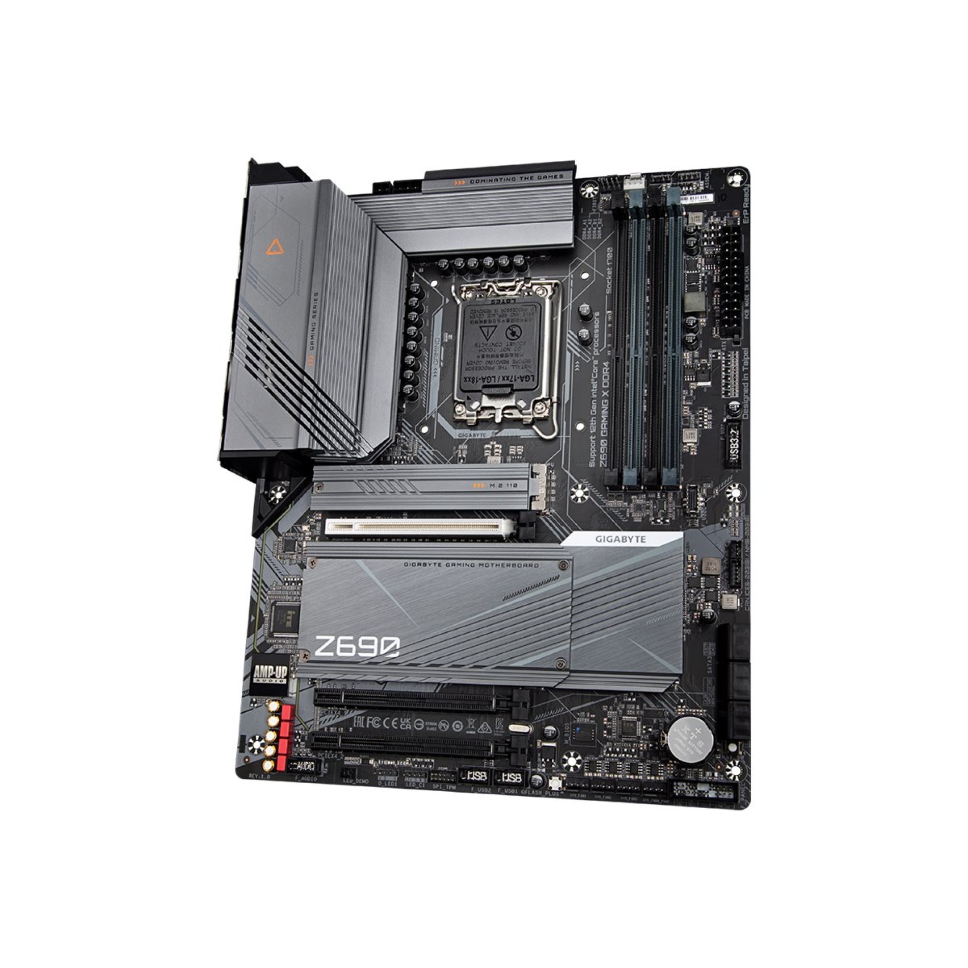 Gigabyte Z690 GAMING X DDR4 - 1.0 - Motherboard - ATX - LGA1700-Sockel - Z690 Chipsatz - USB-C Gen2, USB 3.2 Gen 1, USB 3.2 Gen 2, USB-C Gen 2x2 - 2.5 Gigabit LAN - Onboard-Grafik (CPU erforderlich) - (4719331827632)