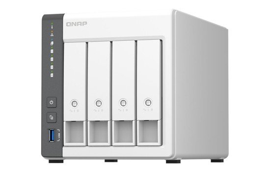 QNAP TS-433 - NAS-Server - 4 Schächte - SATA 6Gb/s - (4711103080993)