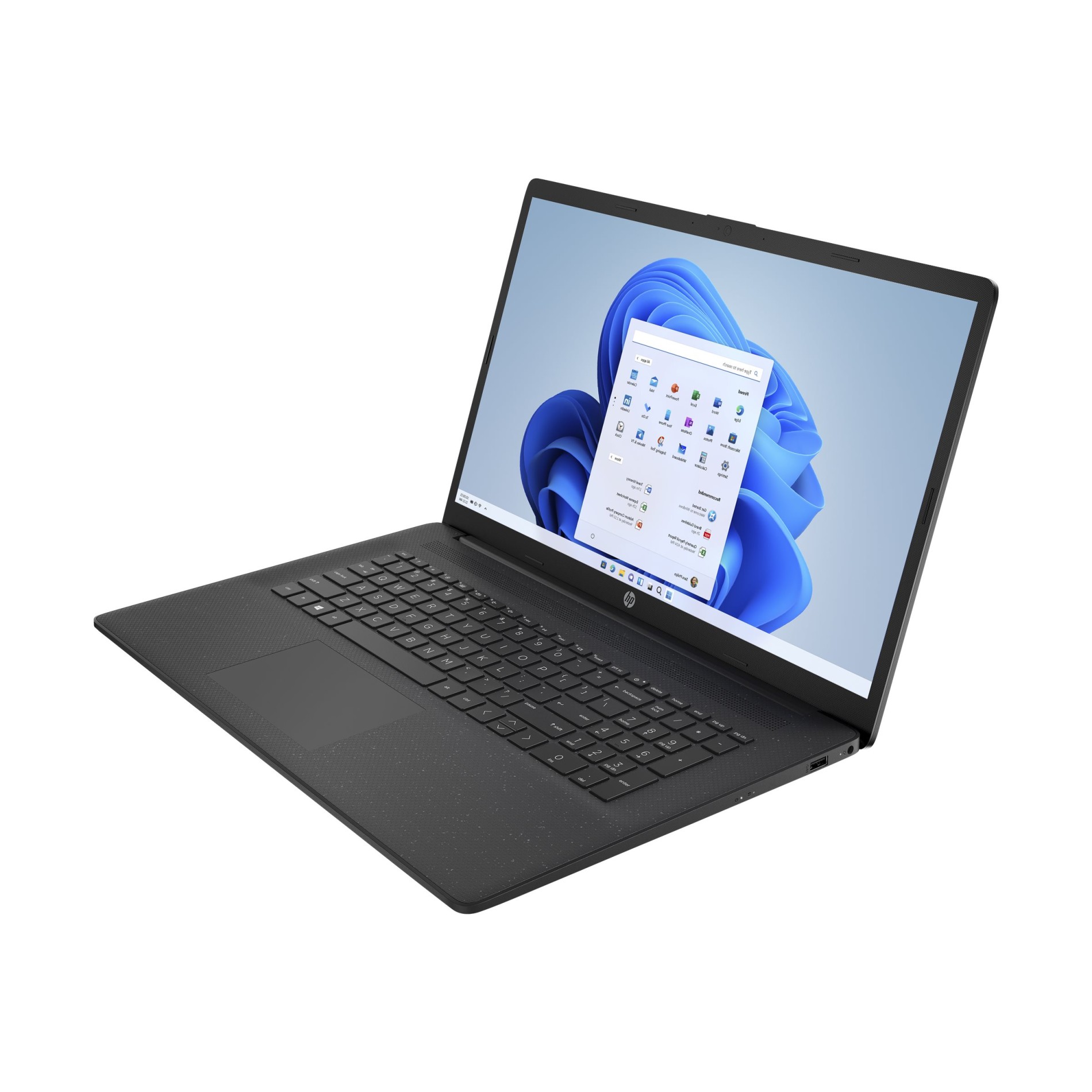 HP Laptop 17-cn0413ng - Intel Celeron N4120 / 1.1 GHz - Win 11 Home Plus - UHD Graphics 600 - 8 GB RAM - 1 TB HDD - 43.9 cm (17.3`) - (0196548286638)
