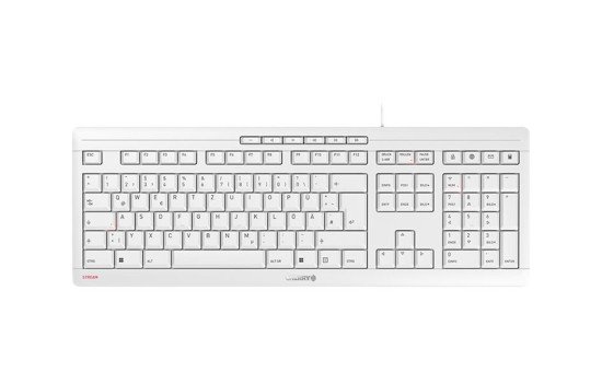 Cherry STREAM KEYBOARD - Tastatur - USB - Deutsch - (4025112090165)