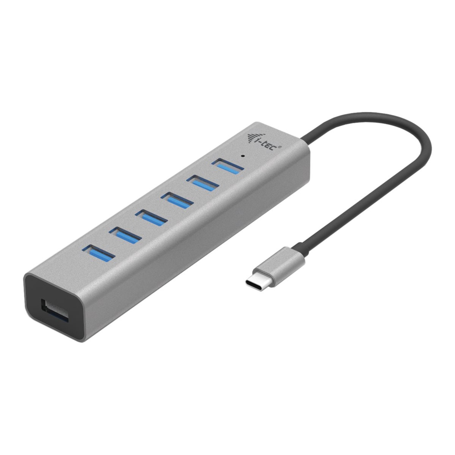 i-tec Hub - 7 x USB 3.2 Gen 1 - Desktop - (8595611705809)