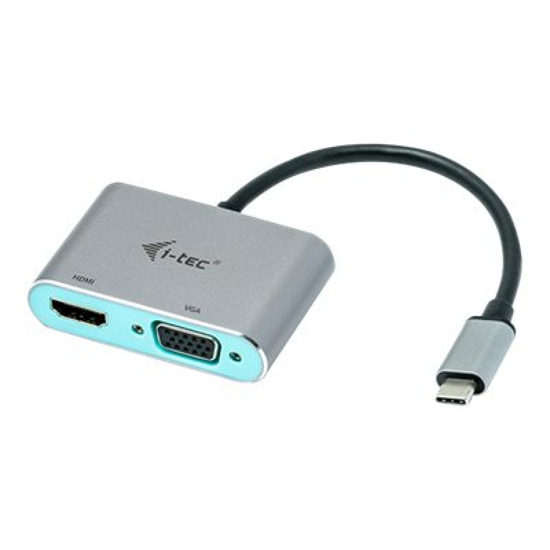 i-tec Videoadapter - 24 pin USB-C männlich zu HD-15 (VGA) - (8595611702778)