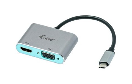 i-tec Videoadapter - 24 pin USB-C männlich zu HD-15 (VGA) - (8595611702778)