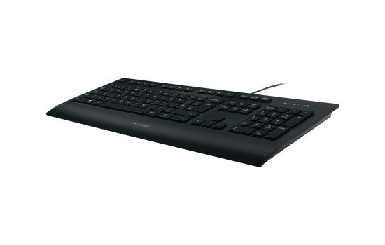 Logitech Corded K280e - Tastatur - USB - USA - (5099206046856)