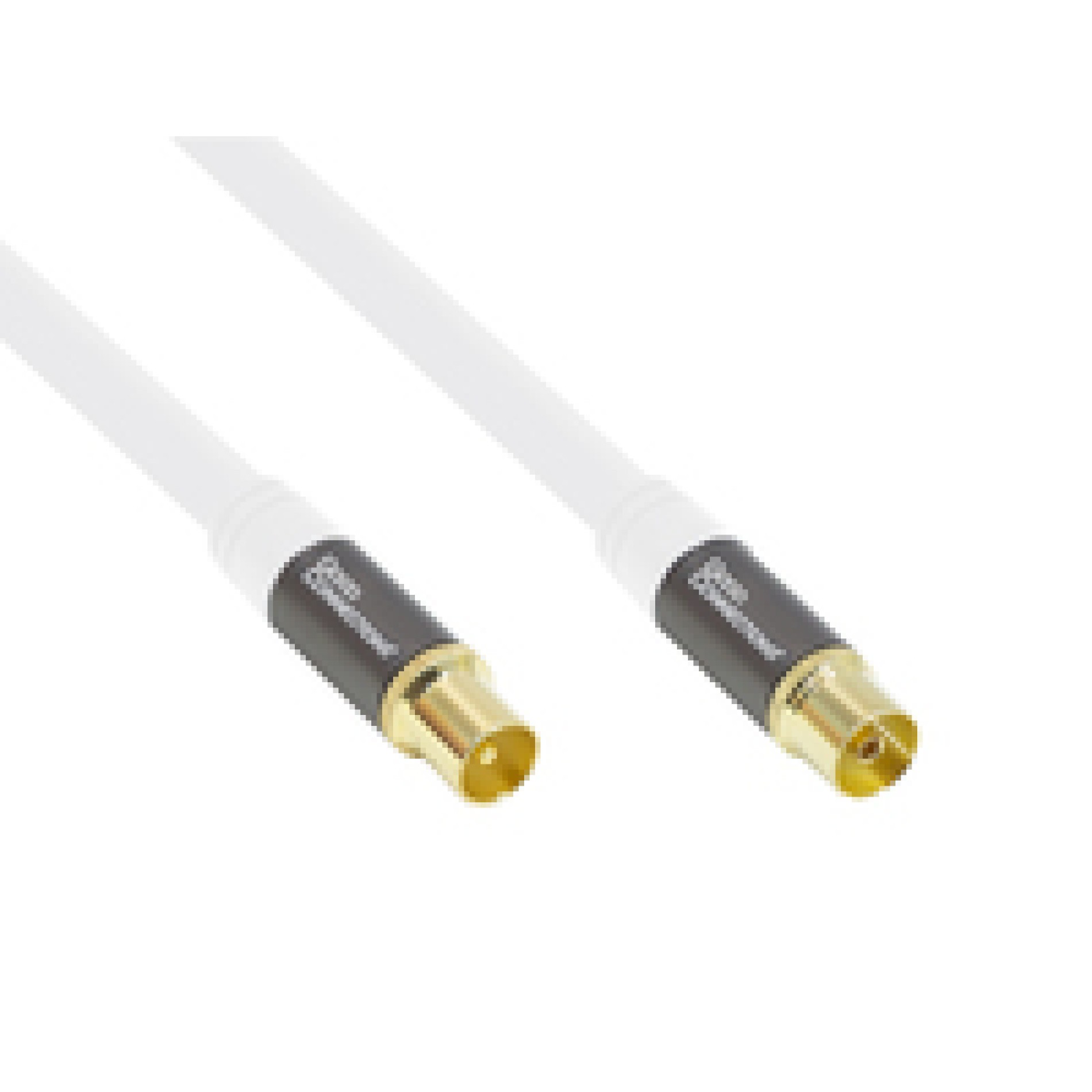 Good Connections GC-M2045 - 5 m - RG-6 - IEC coax - IEC coax - Weiß - (4014619858538)