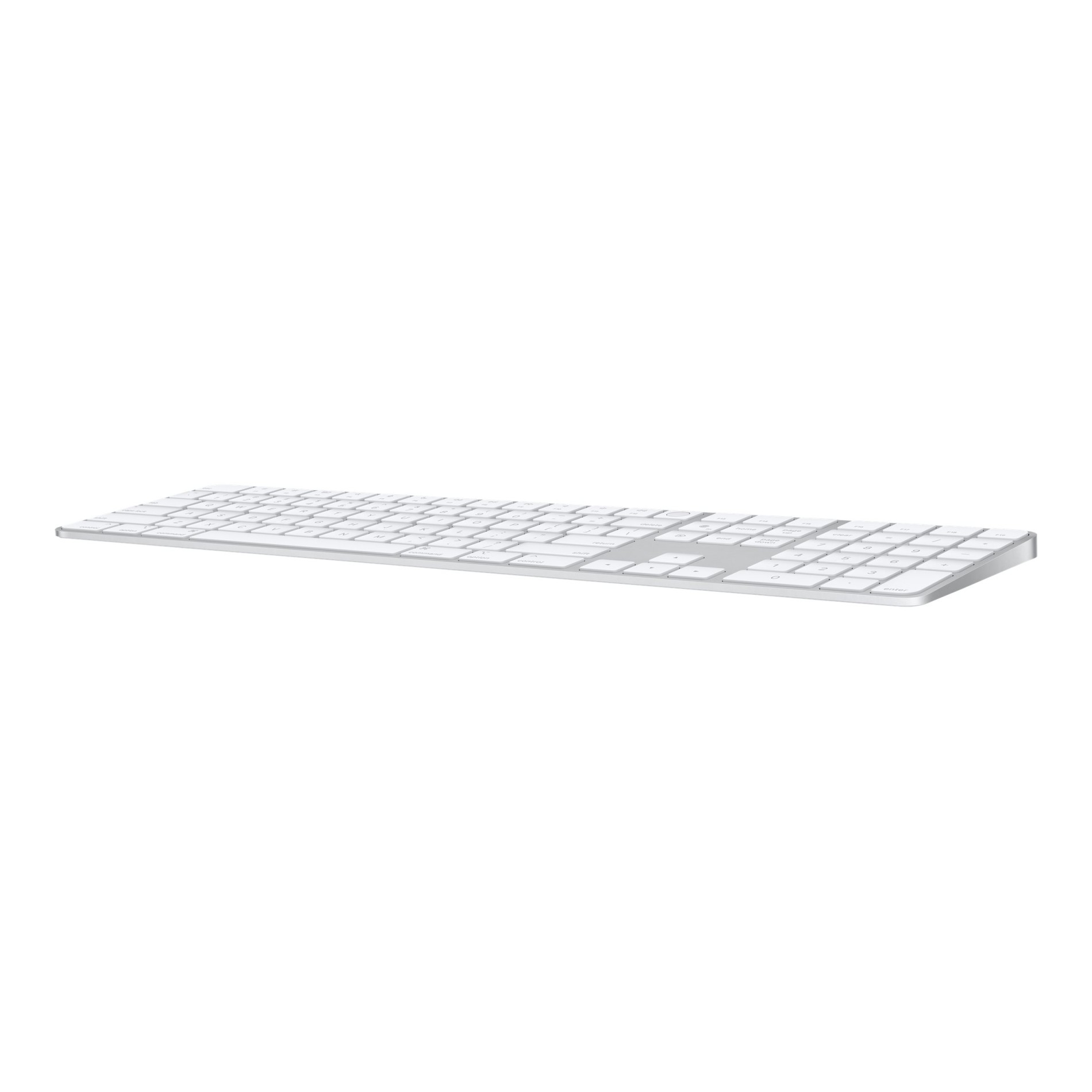 Apple Magic Keyboard with Touch ID and Numeric Keypad - Tastatur - Bluetooth, USB-C - QWERTY - USA - für iMac (Anfang 2021) - (0194252544105)